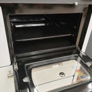 Cucina a legna Bella acciaio bianca Blinky forno