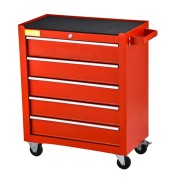 Carrello porta attrezzi per officina con ruote 5 cassetti Virium JS-325
