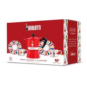 Set Moka Express Bialetti + 2 tazzine caffè