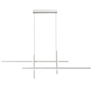 Trinidad lampadario LED integrato, 4 luci, 1900LM, bianco, Novecento