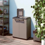 Keter armadio raccolta differenziata Split Basic grigio