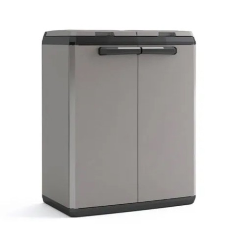 Keter armadio raccolta differenziata Split Basic grigio