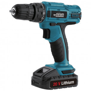 Trapano avvitatore a batteria 18V Litio 20V Virium D028A