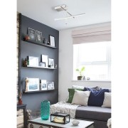 Plafoniera Trinidad LED bianco 1050LM, Novecento