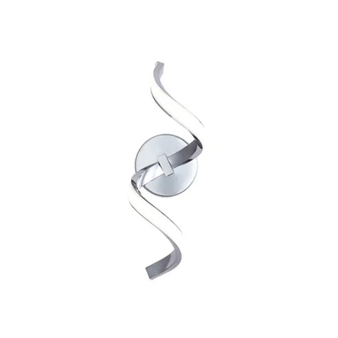 Evelin applique moderno LED, alluminio, 700LM, cromo, Novecento