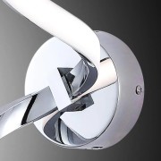 Evelin applique moderno LED, alluminio, 700LM, cromo, Novecento