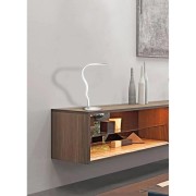 Roxie Lampada da tavolo LED integrato cromato H32 cm Novecento