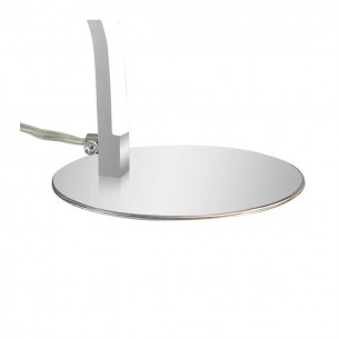 Roxie Lampada da tavolo LED integrato cromato H32 cm Novecento 2