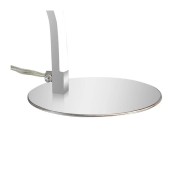 Roxie Lampada da tavolo LED integrato cromato H32 cm Novecento base