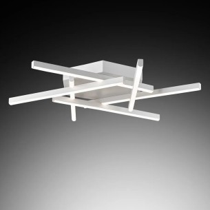 Plafoniera Trinidad LED bianco, 1685LM, Novecento dimensioni