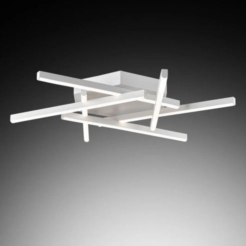Plafoniera Trinidad LED bianco, 1685LM, Novecento dimensioni