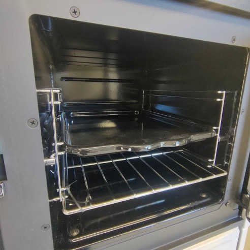 Stufa a legna Nova forno Bianco La Nordica forno