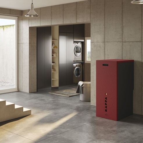 Caldaia a pellet idro Kappa270 29,2 kW EK 63