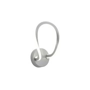 Giorgia applique moderno LED, metallo, 690 LM, argento, Novecento