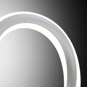 Giorgia applique moderno LED, metallo, 690 LM, argento, Novecento