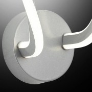 Giorgia applique moderno LED, metallo, 690 LM, argento, Novecento