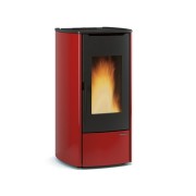 Stufa a pellet bordeaux Idro Marina H11 14,8 kW La Nordica Extraflame