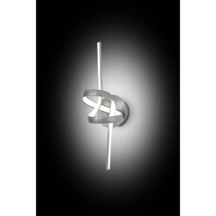 Malika applique moderno LED silver, alluminio, 750LM, Novecento 2