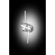 Malika applique moderno LED silver, alluminio, 750LM, Novecento