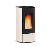 Stufa a pellet avorio Idro Marina H13 17,5 kW La Nordica Extraflame