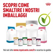 smaltimento imballaggi Royal Canin