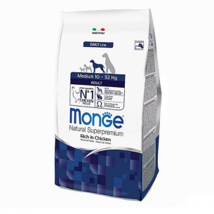 Monge Natural Superpremium Medium Adult ricco in pollo