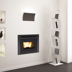 Inserto a pellet idro ventilato Comfort Idro L80 19 kW LaNordica Extraflame 1282000 2