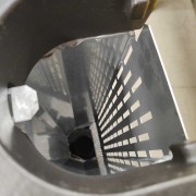 Stufa a pellet bordeaux Teorema 5.0 Extraflame scarico fumi superiore