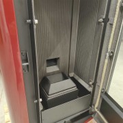 Stufa a pellet bordeaux Teorema 5.0 Extraflame focolare