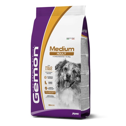 Gemon Medium Adult con pollo e riso 15kg