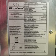 Stufa a pelletTeorema 5.0 Extraflame etichetta
