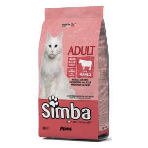 Simba Adult croccantini per gatti con manzo alimento secco