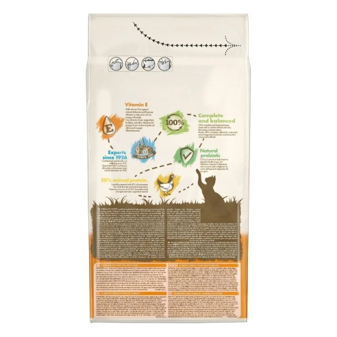 Cat Chow Adult gatto crocchette ricco in pollo 1,5 kg
