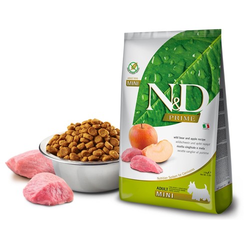 Farmina N&D Prime dog Adult Mini cinghiale e mela 2,5kg