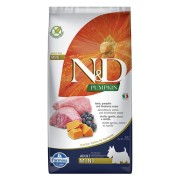Farmina N&D Punpkin Adult Mini agnello, mirtilli, zucca alimento secco cane 800g