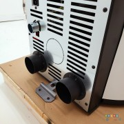 Stufa pellet ventilata canalizzata Cherie 11 EVO Acciaio canalizzazioni