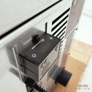 Stufa pellet ventilata canalizzata Cherie 11 EVO Acciaio controller