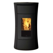 Stufa pellet ventilata canalizzata Cherie 11 EVO Grigio 5 stelle