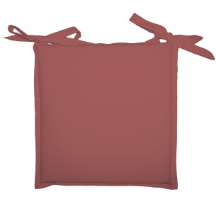Cuscino per sedia sfoderabile Garda rosa 40x40cm Olibò