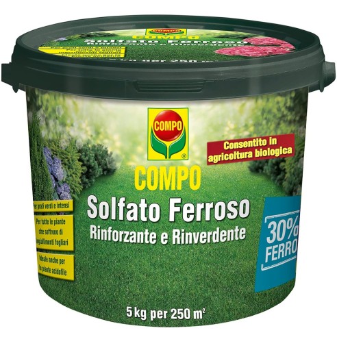 Concime Compo solfato ferroso rinforzante e rinverdente 5 kg