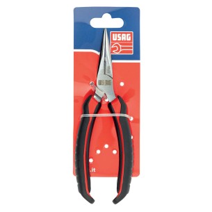 Pinza a becchi mezzotondi lunghissimi diritti D 133 AX USAG
