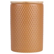 Barattolo Chocolate in ceramica con coperchio in bambù 850ml