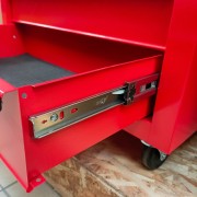 Carrello porta attrezzi per officina con ruote 5 cassetti JS-325