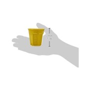 Bialetti set 6 bicchierini caffè in porcellana multicolor dimensioni