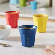 Bialetti set 6 bicchierini caffè in porcellana multicolor