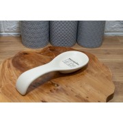 Poggiamestolo Victionary 24 cm in gres crema