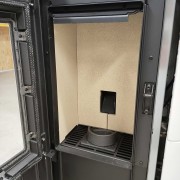 Stufa a pellet ermetica canalizzata Berry90+ Bordeaux EK63