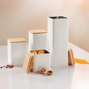 Barattoli per alimenti bianco Tescoma linea on-line