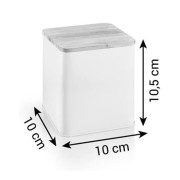 Barattolo per alimenti 650 cc bianco Tescoma on-line