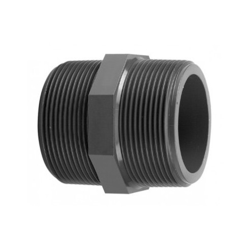 Nipples raccordo maschio/maschio PP